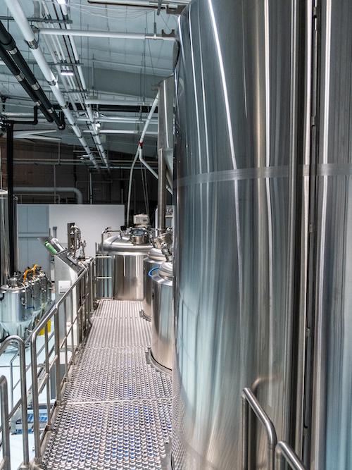 30 BBL brewhouse at Siren Rock Brewing Company