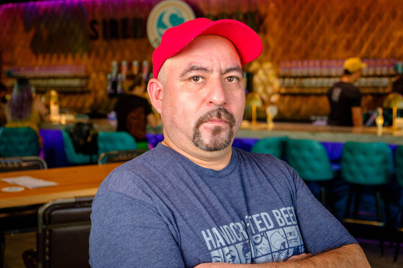 Fernando Zemeno cook at Siren Rock Brewing Company