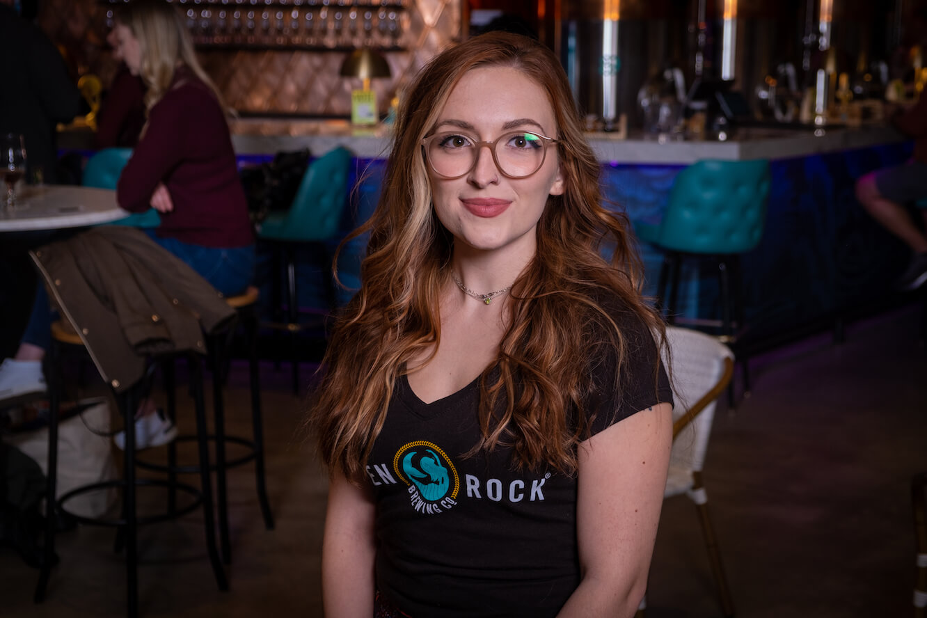 Melanie Ojeda Pintslinger at Siren Rock Brewing Company