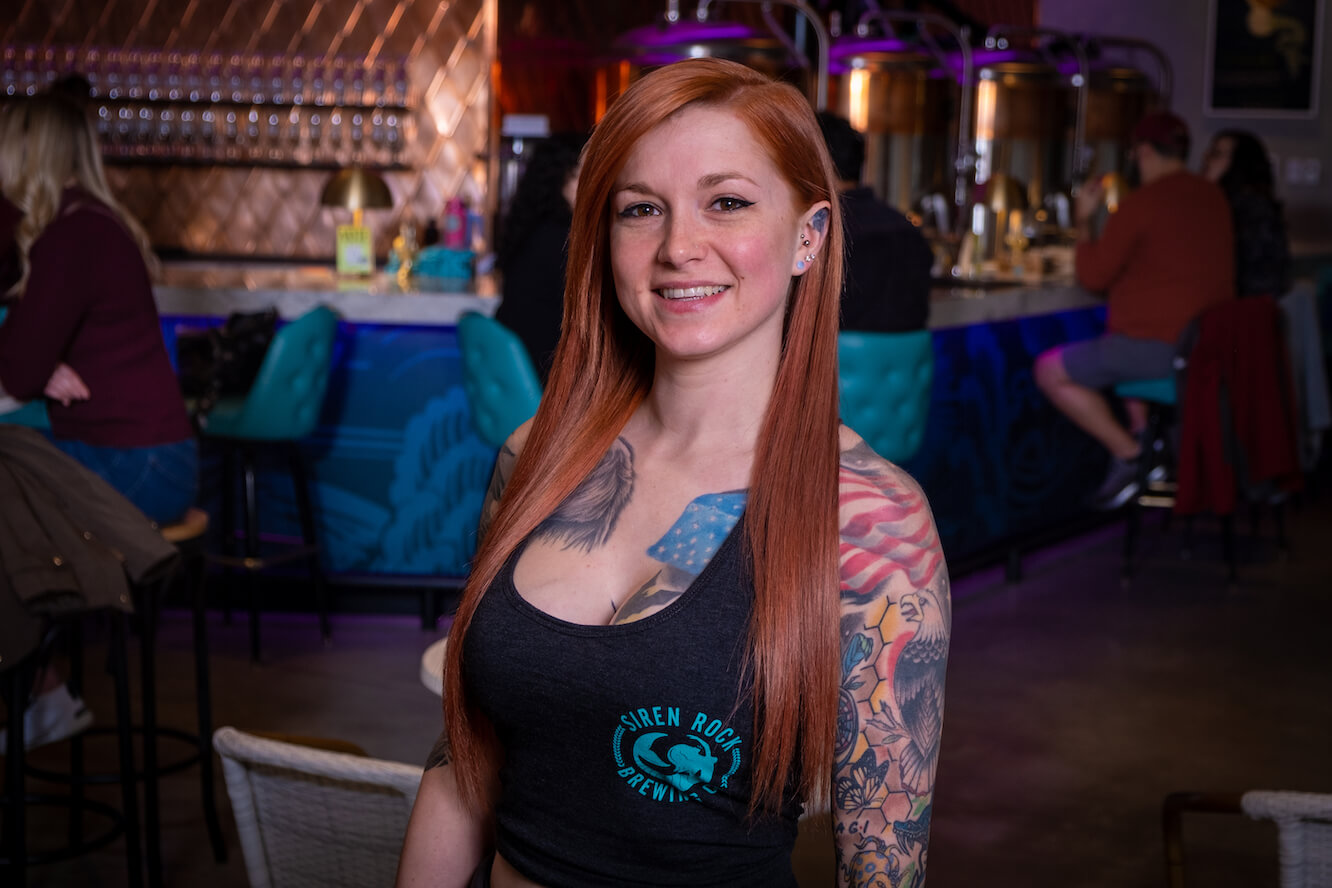 Miri Burnish Pintslinger at Siren Rock Brewing Company